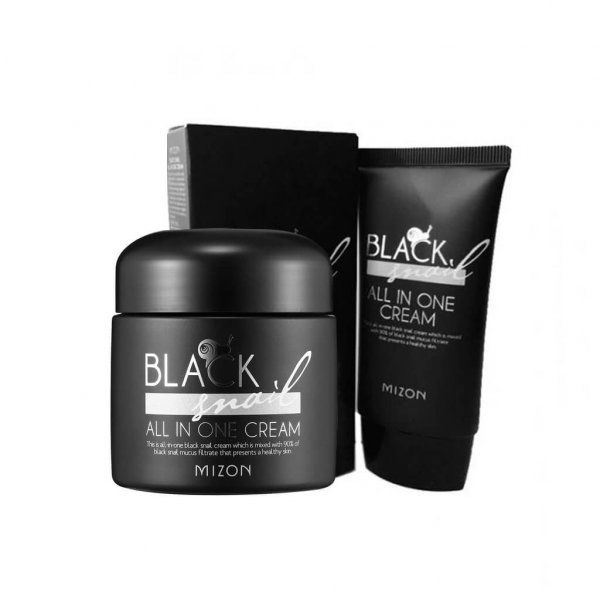 Крем для лица c экстрактом черной улитки Mizon Black Snail All In One Cream