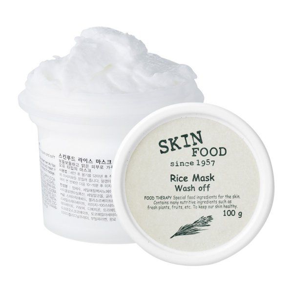 Рисовая очищающая маска Skinfood Rice Mask Wash Off