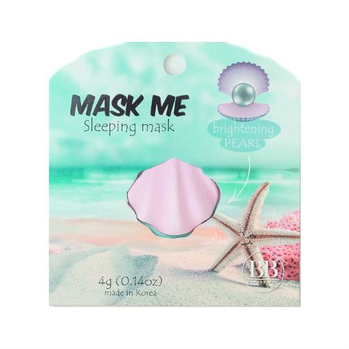 Маска ночная для лица «Beauty Me, Korea», освежающая (жемчужная)