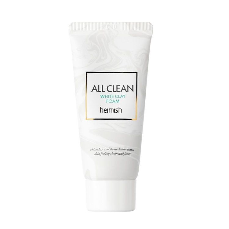 Глиняная пенка для глубокого очищения пор Heimish All Clean White Clay Foam