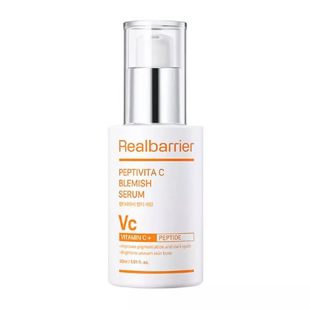 Сыворотка от пигментации с пептидами Real Barrier Peptivita C Blemish Serum