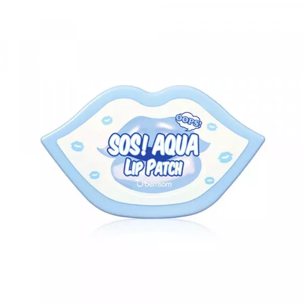 Гидрогелевые патчи для губ с гиалуроновой кислотой Berrisom SOS! Oops Aqua Lip Patch