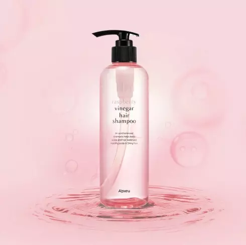 Шампунь с малиновым уксусом A'pieu Raspberry Vinegar Hair Shampoo